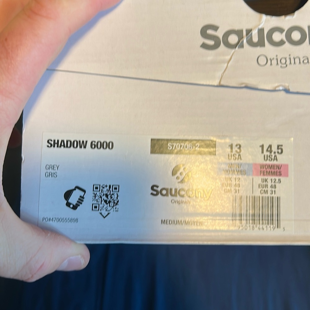 Saucony shawdow 6000